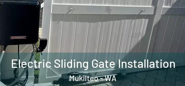  Electric Sliding Gate Installation Mukilteo - WA