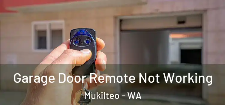  Garage Door Remote Not Working Mukilteo - WA