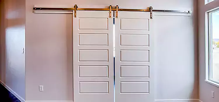 Glass Barn Door with Installation Hardware Kit Mukilteo