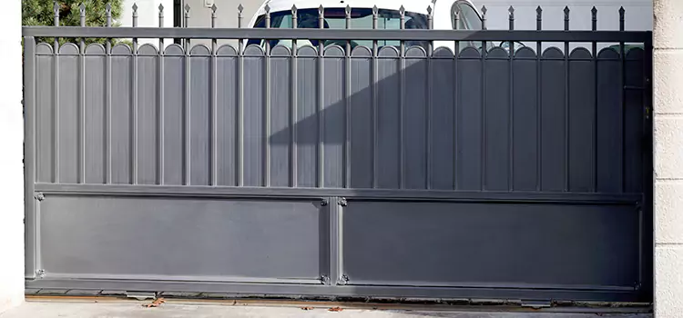 Metal Driveway Gate Installation Mukilteo